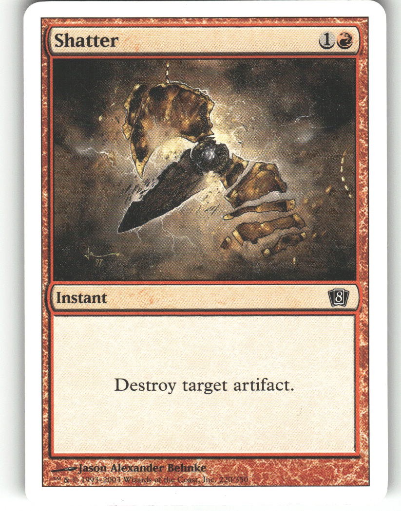 Shatter - 8th Edition - MTG - Common - #220 - NM