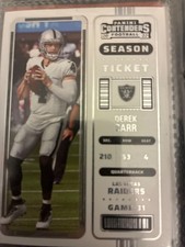 2022 Panini Contenders - Derek Carr #66 Playoff Ticket /199