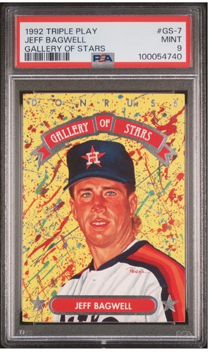 Jeff Bagwell #GS-7 1992 Donruss Triple Play Gallery of Stars card