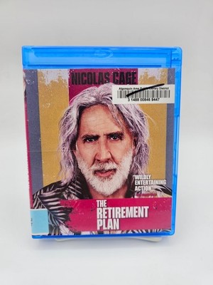 The Retirement Plan (Blu-ray, 2023) ** Ex-Library **. Nicolas Cage Ashley Greene