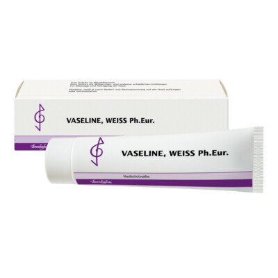 Bombastus Vaseline, medizinisch, weiß, Tube à 100 g 80048101