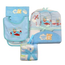 Baby Boy Bath Essentials Many Pieces Layette Gift Set Special Price MSRP 52.00