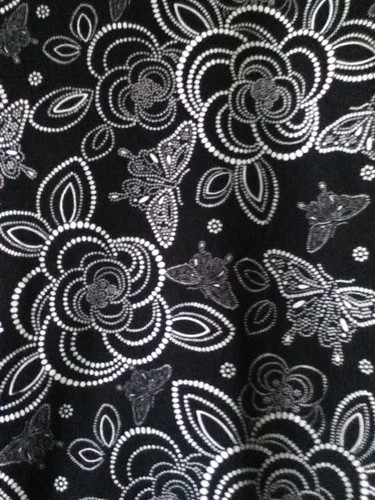 Bnwt**TU**Superb ladies black & white flower & butterfly print trousers** - Picture 3 of 7