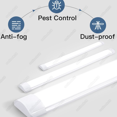 120cm 90cm 60cm LED Feuchtraumlampe Tube Röhr Garage Deckenleuchte Wannenleuchte - Bild 1 von 14