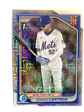 2024 Bowman Chrome Edward Lantigua Bowman 1st Mojo Refractor #BCP-246