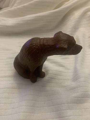 "Estatuilla Red Mill Mfg perro marrón 3""" - Imagen 3 de 5