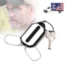 Ultra Thin Reading Glasses Nose Clip Optics Presbyopic +1.0 +1.5 +2.0 +2.5 +3.0