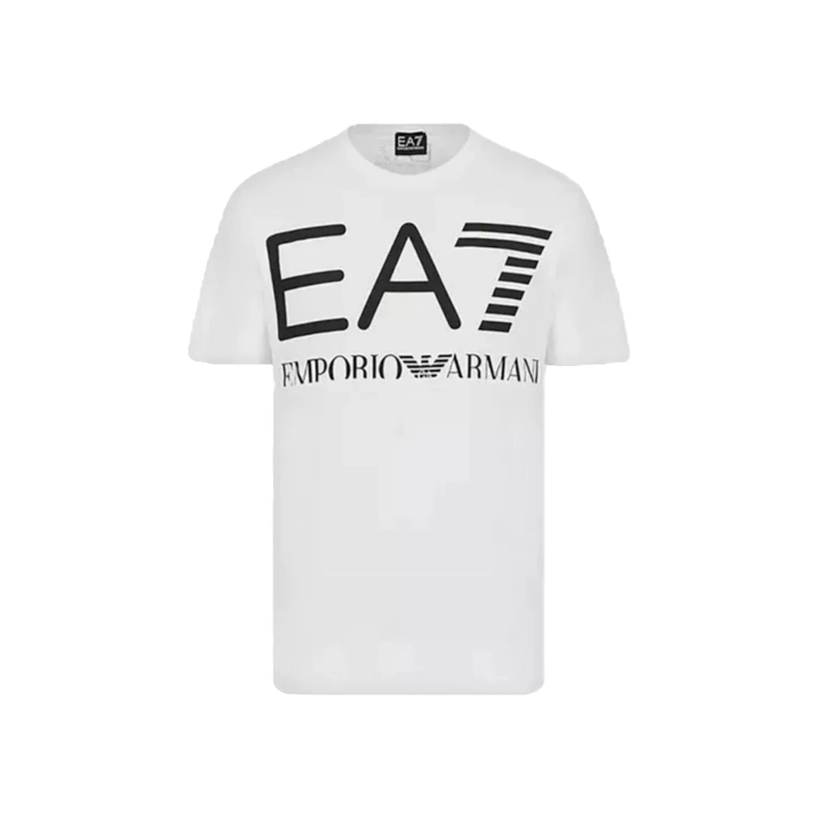 Camisas Emporio Armani Ea7 Branco Regular para Homens