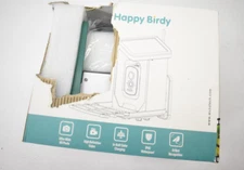 Happy Birdy WuzuTech Smart Bird Feeder Motion Sensor Camera Solar Powered