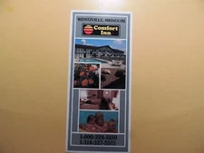 Comfort Inn Motel Wentzville Missouri vintage oversized postcard 
