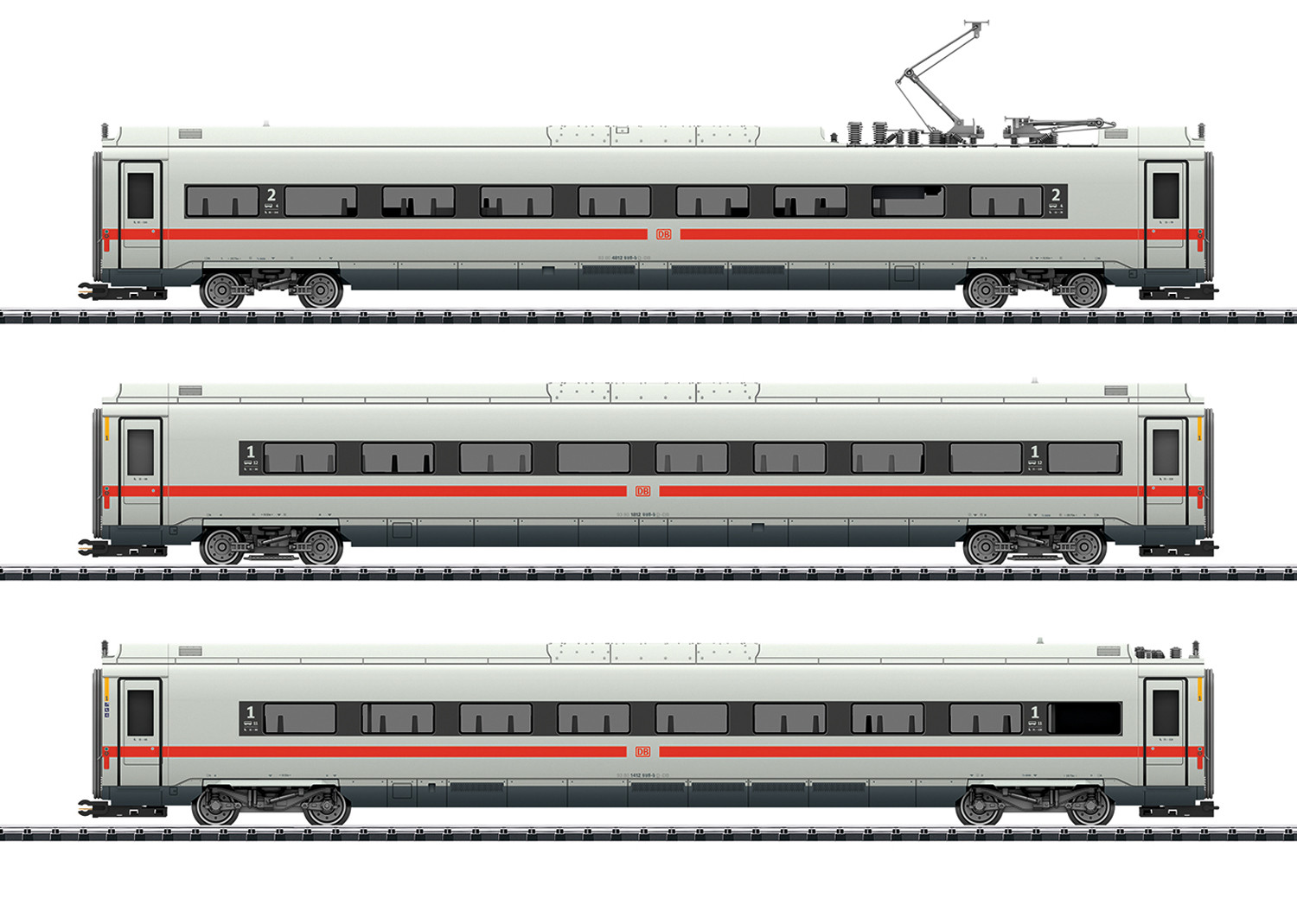 Trix 23976 Erg&auml;nzungswagen-Set zum ICE 4 Spur H0 Epoche VI  NEU/OVP