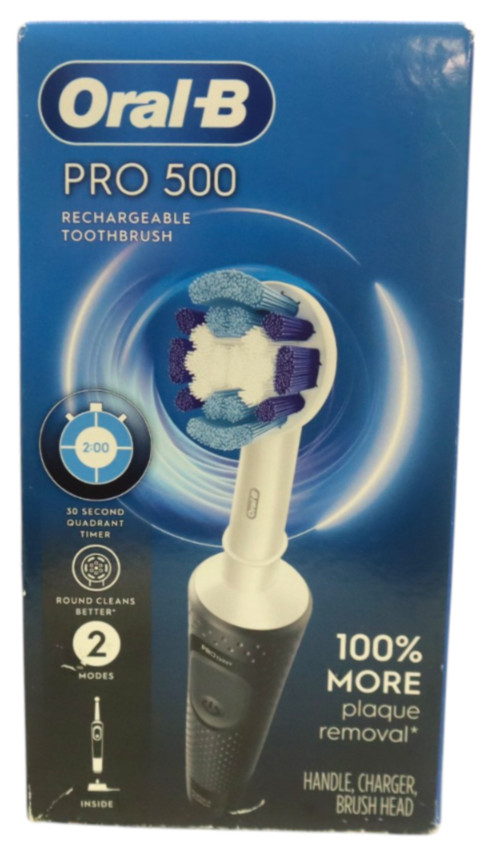 Oral-B Pro 500 Electric Toothbrush - Black