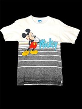 Vintage 1980s Mickey Mouse T Shirt Disney Single Stitch AOP Sz M Great cond US