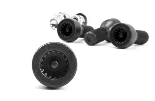 Perno de bloqueo de rueda genuino BMW MINI 4 piezas. JUEGO M14x1,25 36136776076 NUEVO Foto 2 de 4