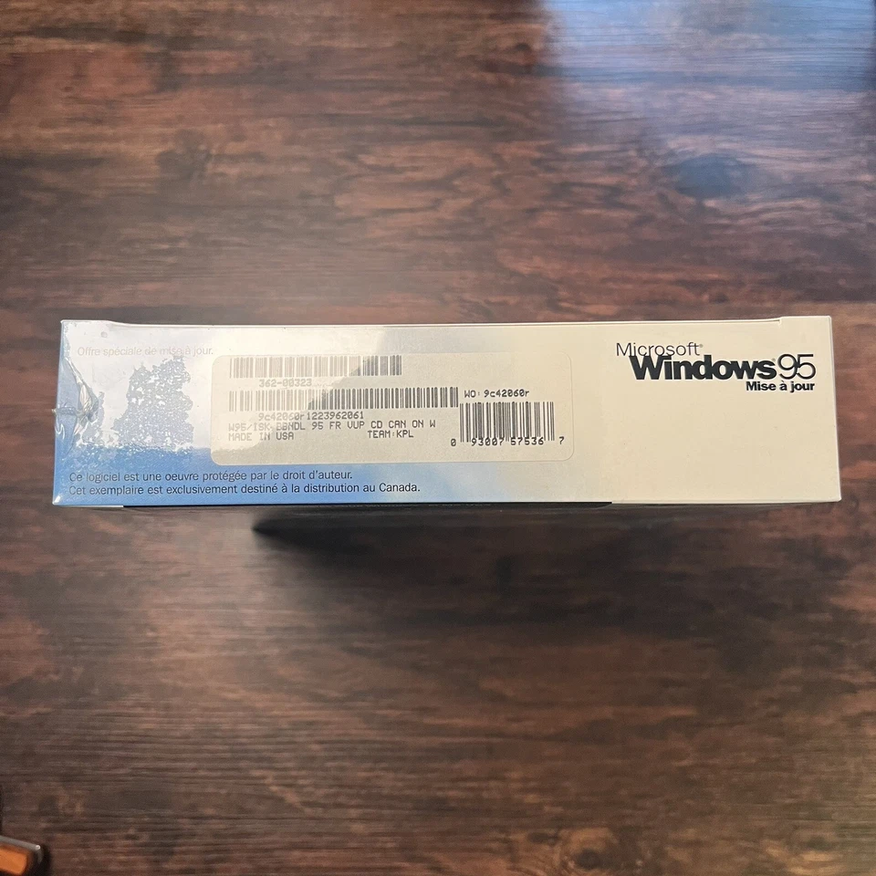 Microsoft Windows 95 Update French Version Sealed - Image 3 of 4