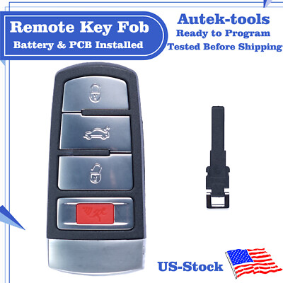 for 2008-2013 VW Volkswagen Passat CC Smart Remote Key Fob NBG009066T