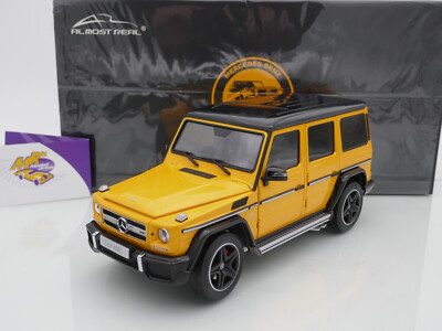 Almost Real 820602 # Mercedes-AMG G63 W463 Bj. 2020 '' sunbeam yellow '' 1:18 NEU