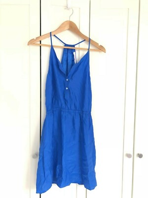 electric blue slip dress Florian Knit Maxi Slip Dress in Electric Navy Beaded Cashmere Silk   Gabriela Hearst