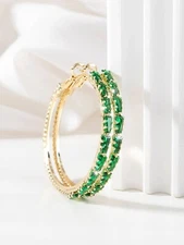 Aretes Argollas En Oro 10k Pendientes Joyería Fina De Moda Regalos Para Mujer