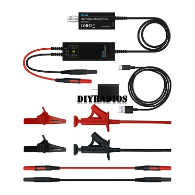 Micsig DP1500 High Voltage Differential Probe w/ 100MHz Bandwidth & 1500V MAX