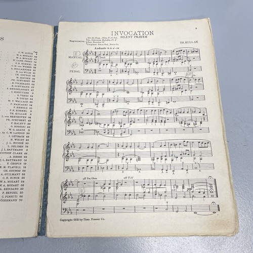 Melodías de órgano CW Landon gemas de compositores clásicos modernos partituras - Imagen 4 de 6