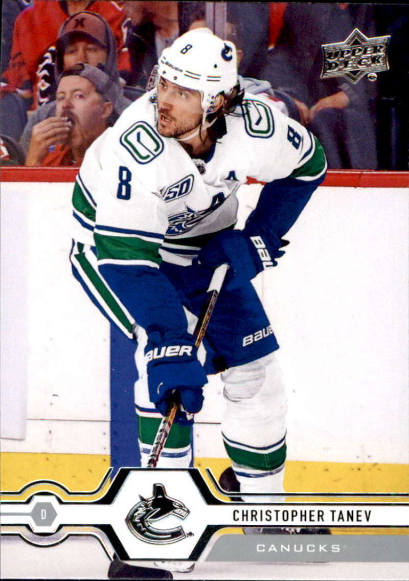 2019-20 Upper Deck #421 Christopher Tanev Vancouver Canucks