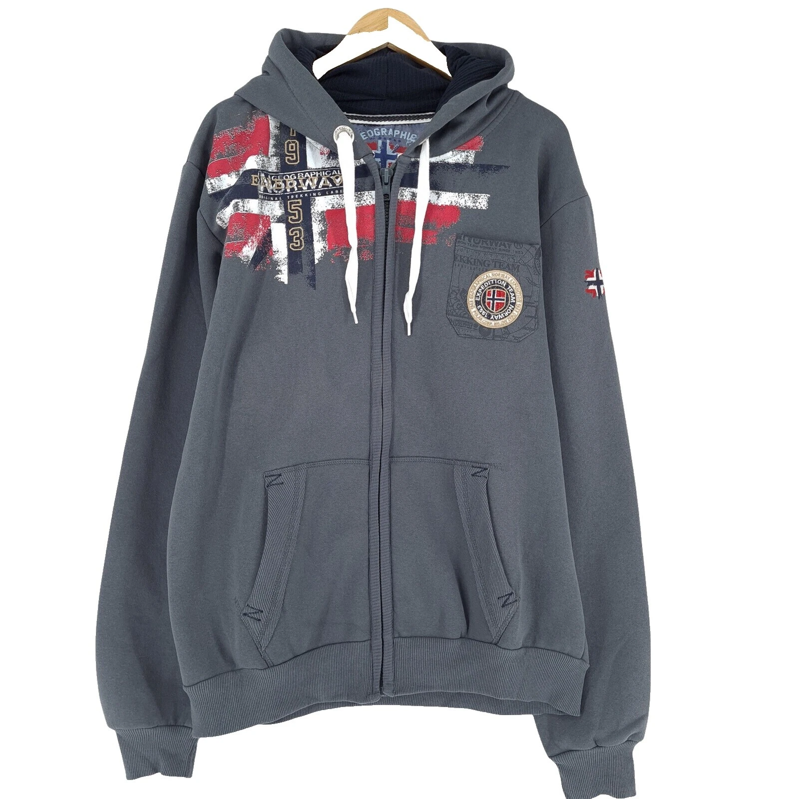 Sudaderas Tamaño Regular Geographical Norway para hombres