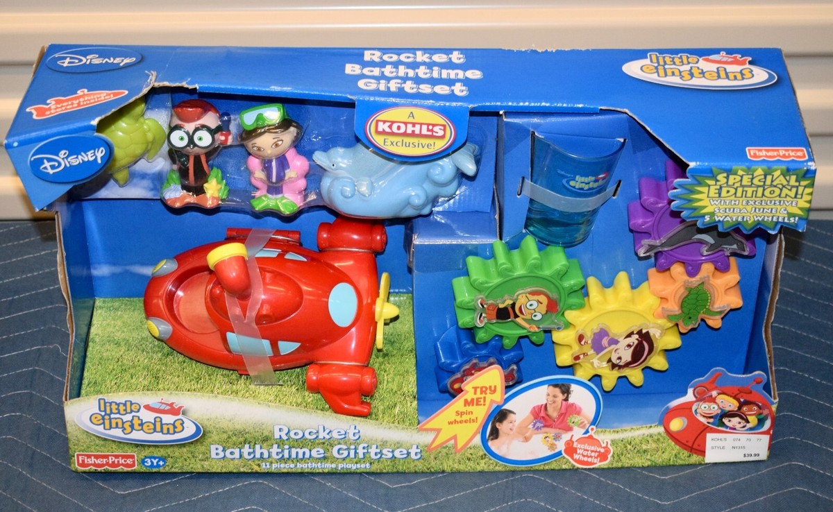 2008 Disney Little Einsteins Pat Pat Submarine Rocket Bathtime