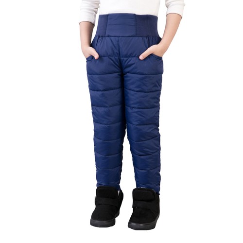 Girls Boys Snow Pants 2-9Years old Thick Winter Warm Pants Girl Activewear Cloth - Picture 4 of 18