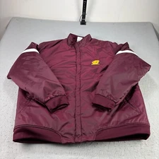 Central Michigan Chippewas Puffer Jacket Mens 2XL Red Adidas Bomber Heavy Coat