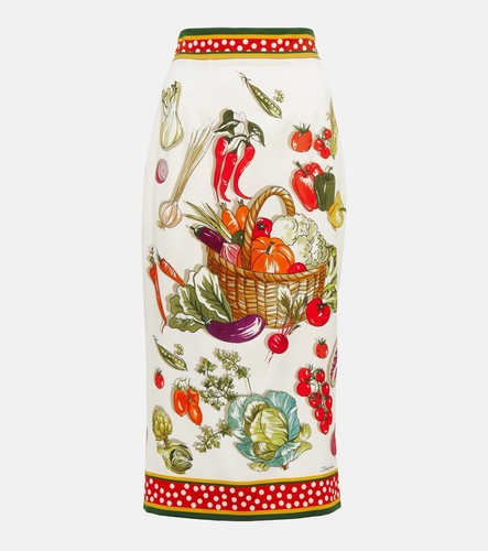 Gucci Vegetable Print Pencil Skirt (BLACK FRIDAY)