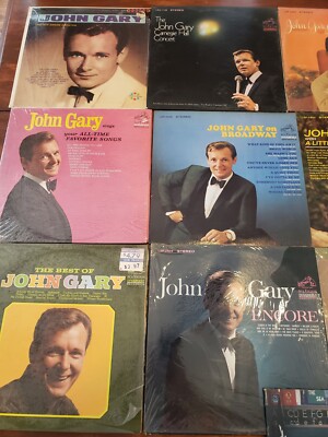 Lot Of 13 JOHN GARY Vintage Vinyl Records | eBay