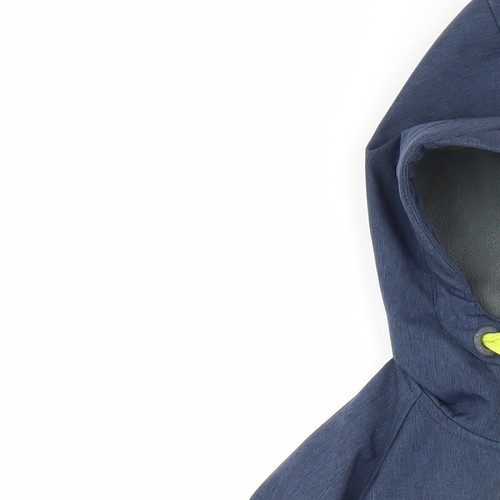 Surfanic Unisex Navy Softshell Hooded Jacket Small - Picture 10 of 12