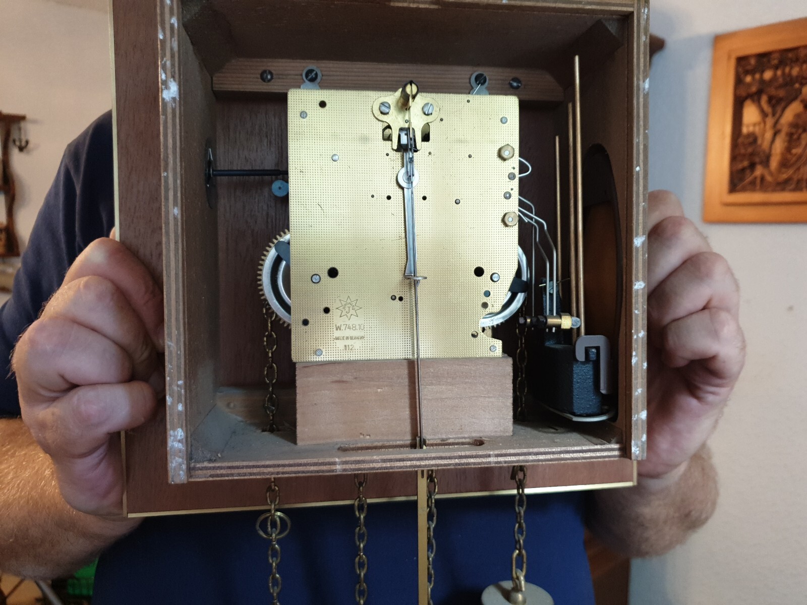 Junghans Wanduhr Holz eBay