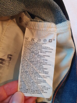 Levi's Red 1st Giant baggy wide 3D engineered denim fresh mint