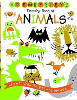 Ed Emberley's Drawing Book of Animals - Paperback By Emberley, Ed - GOOD