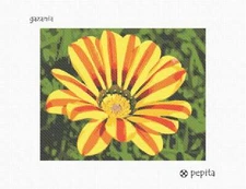 Gazania  Needlepoint Kit or Canvas