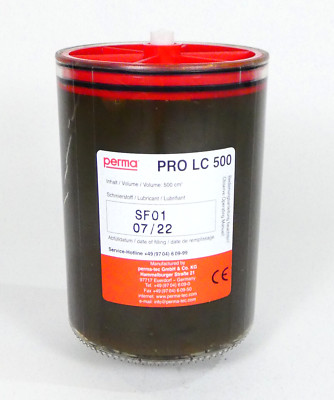 500 cm³ perma PRO LC 500 Schmierstoffgeber mit Schmierstoff SF01