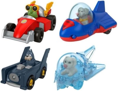 DC LEAGUE OF SUPERPETS: ACE, KRYPTO, MERTON, SPACESHIP KRYPTO SET OF 4 HGL20-956