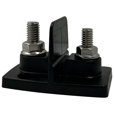 Blue Sea Systems #2017 Marine Dual Power Post - Two 3/8''-16 Studs 200A 48V DC
