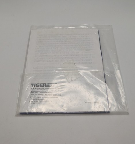 Tiger Electronics Game.com Paper Manual - Picture 2 of 2
