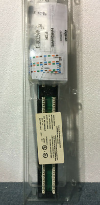 TYCO AMP NETCONNECT 406330-1 Cat5E 24-Port Universal Patch Panel