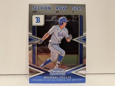 2020 Panini Elite Extra Edition College Tickets Michael Toglia #CT-MT Baseball!