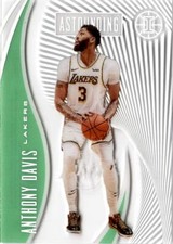 2019-20 Panini Illusions #15 Anthony Davis Astounding Emerald Los Angeles Lakers