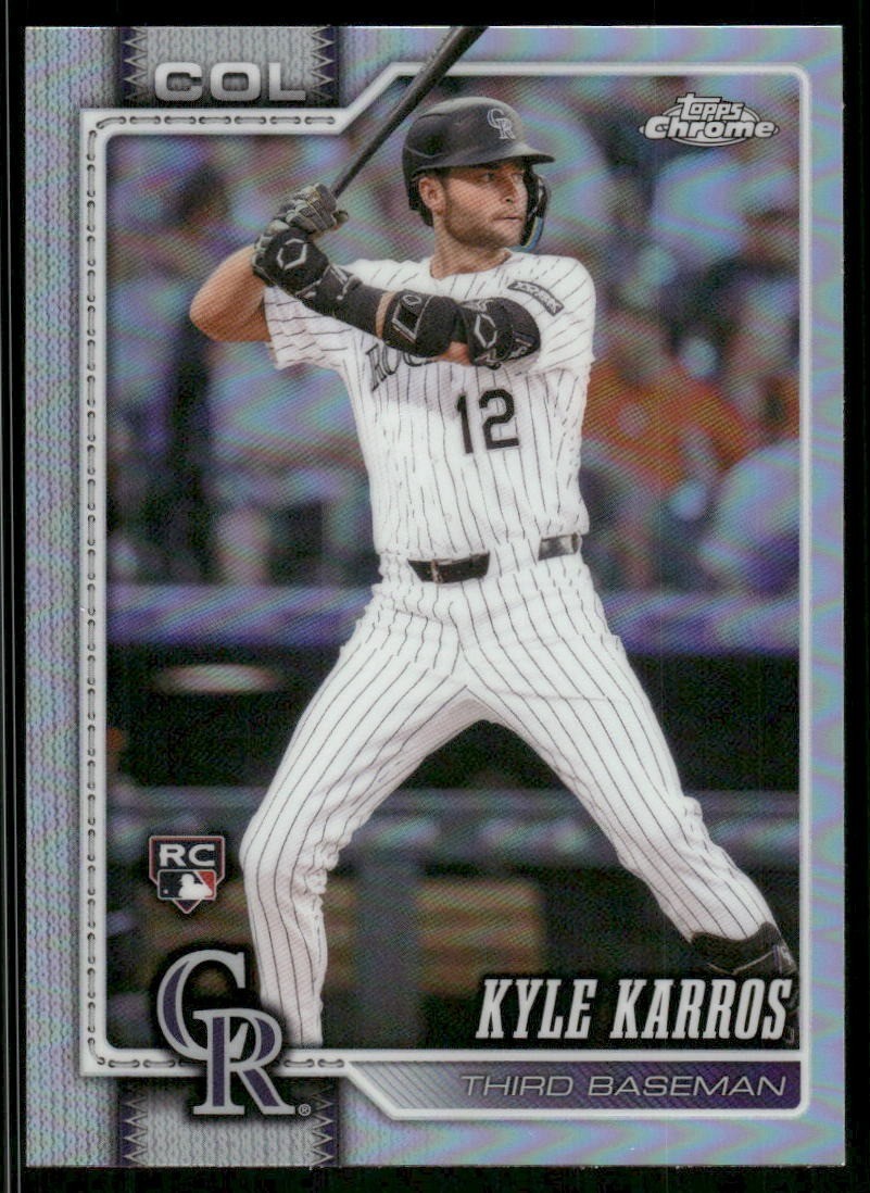 2026 Topps Chrome #13 Kyle Karros Refractor Rookie