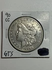 1890 CC MORGAN SILVER DOLLAR XF DETAIL BETTER DATE CC
