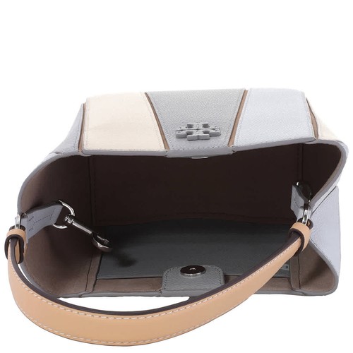 Tory Burch Colorblock McGraw Small Bucket Bag 160189-020 - Picture 5 of 5