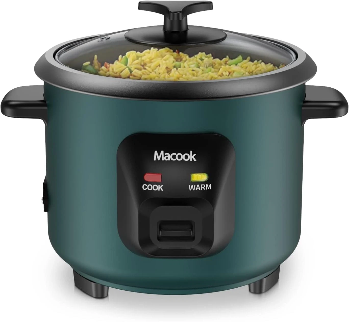 Macook Mini Rice Cooker | 0.6 Liter Multi-functional Rice Cooker Small | Non-Sti