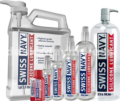 Swiss Navy Premium Silicone Lubricant - Long Lasting Silky Smooth Glide Sex Lube