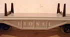 VINTAGE LIONEL POSTWAR #6111 FLATCAR W/3 ORIGINAL LOGS - RBOX - EXC - C7 — photo 7